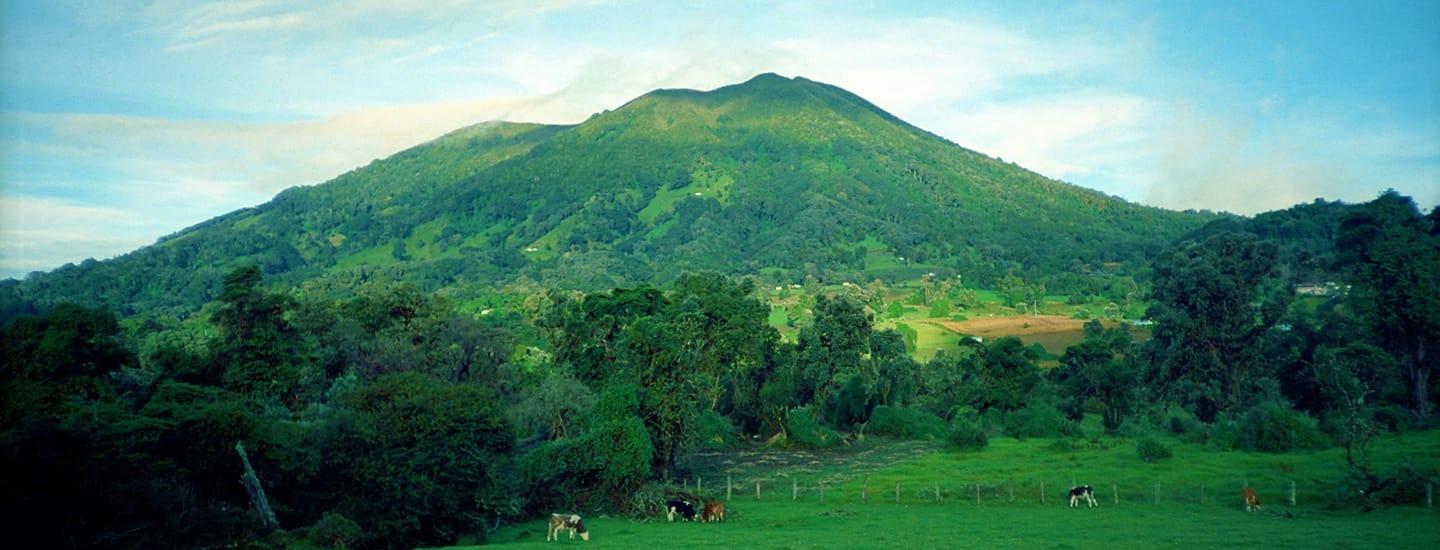 Central valley mountain landscape