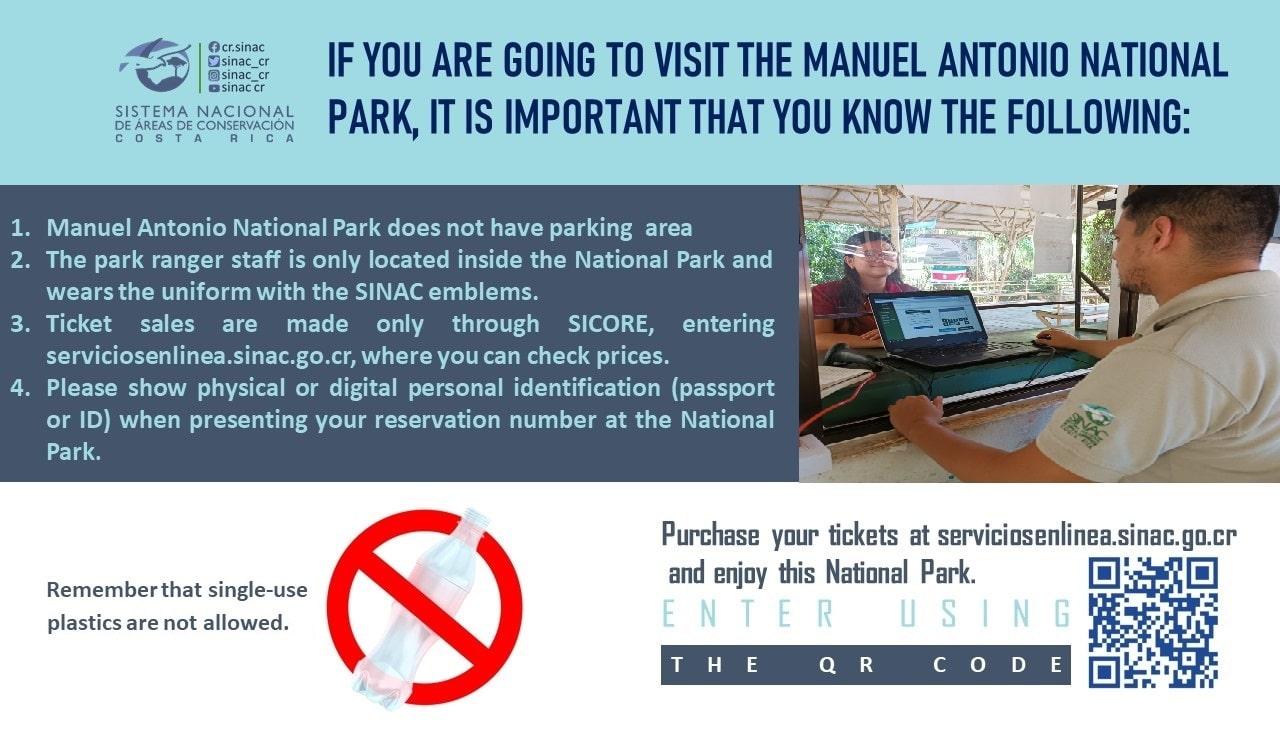 Manuel Antonio National Park flyer