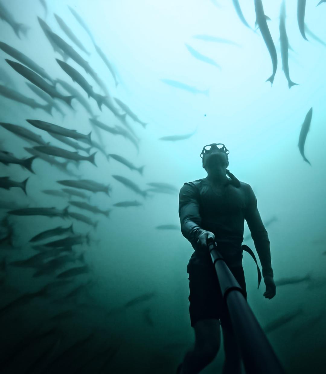 diving