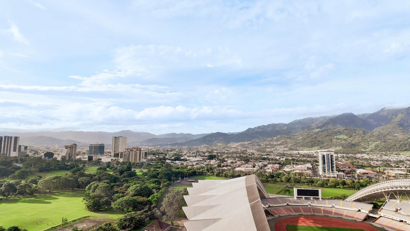 View of San José from the Hilton San José La Sabana