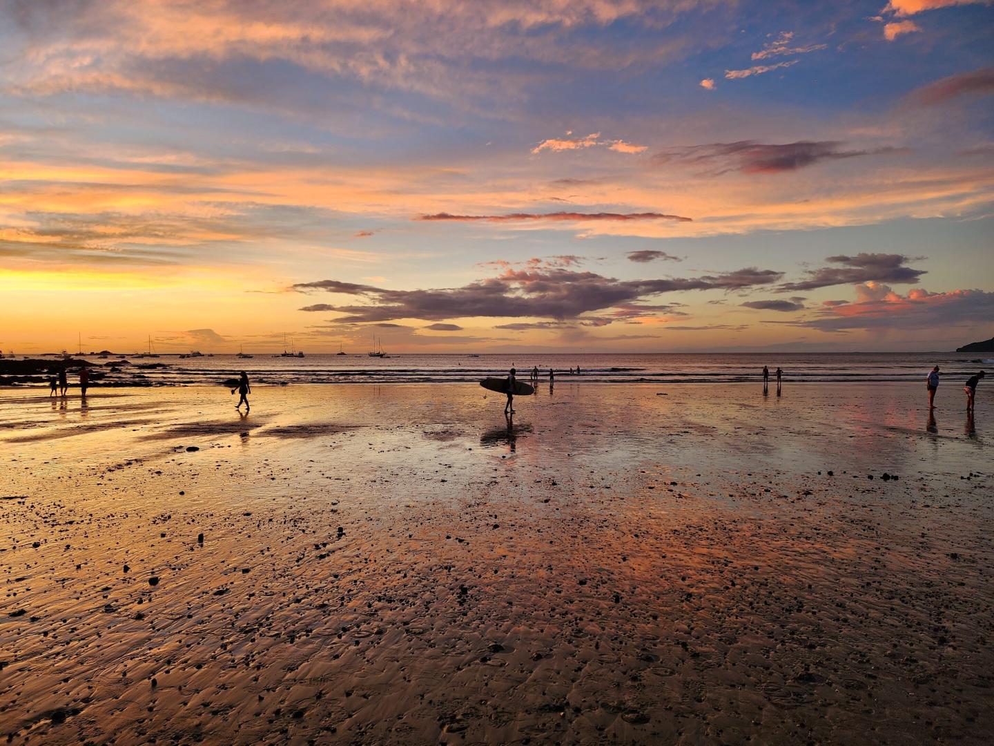 Beach at Tamarindo, Costa Rica