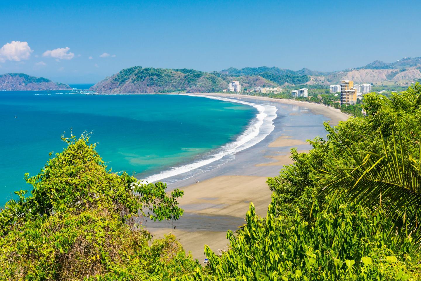 Jacó Beach on Costa Rica's Pacific coast