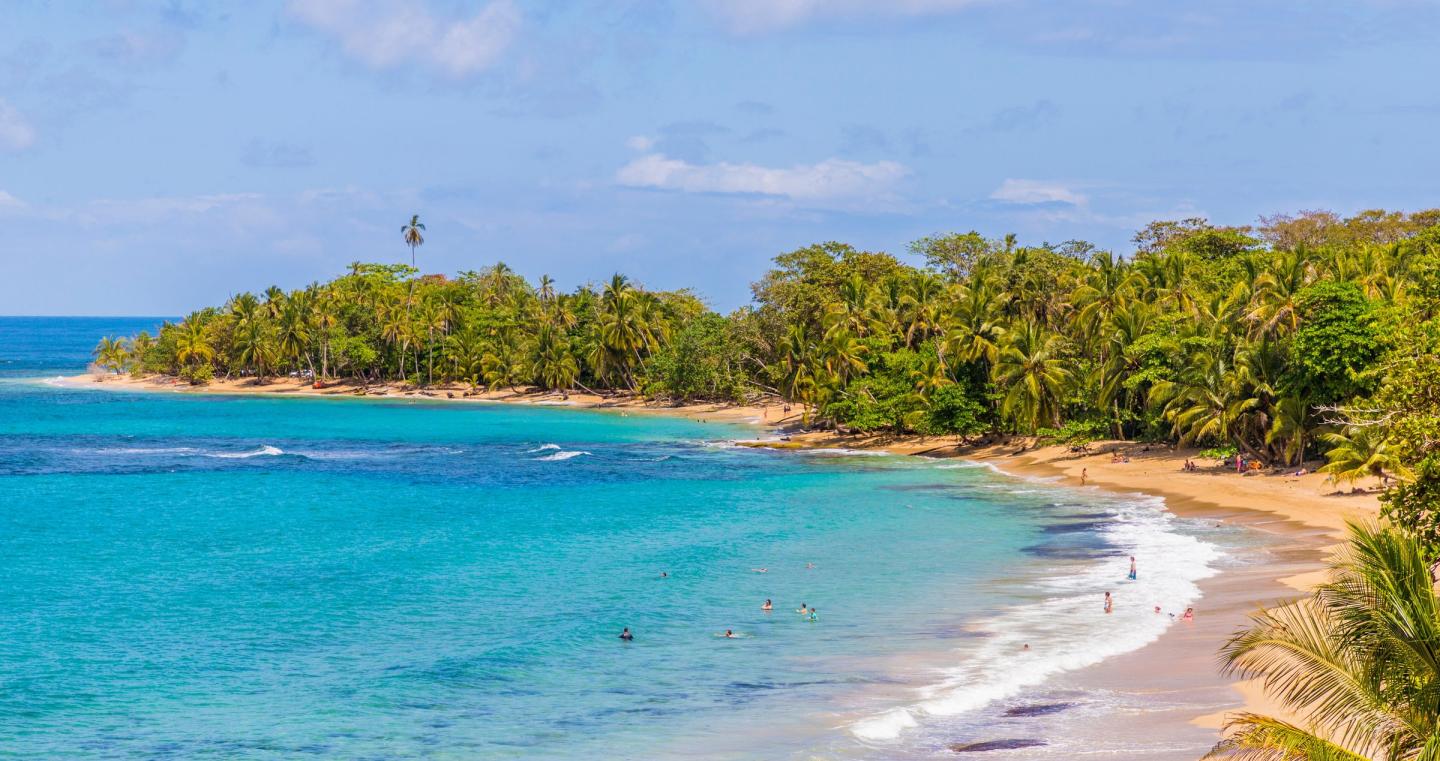 Puerto Viejo beach on the Caribbean coast