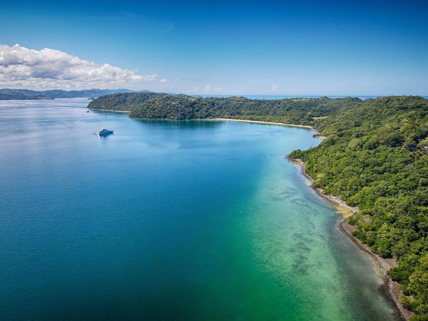Beach cove in Papagayo, Guanacaste