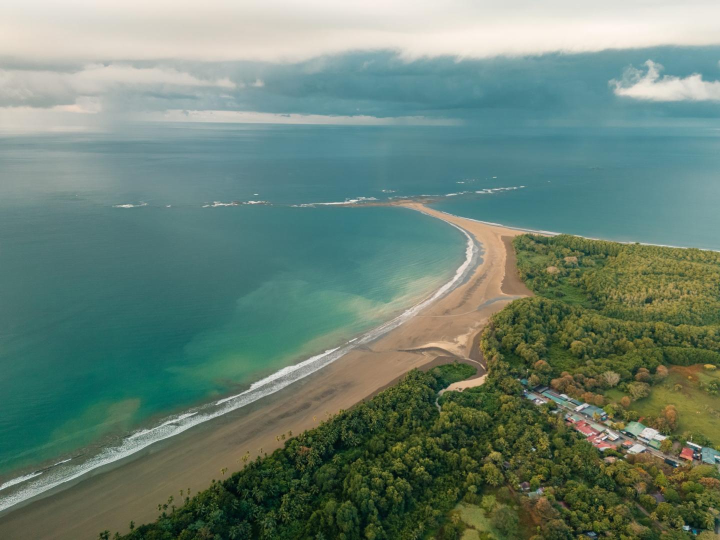 Bahía Ballena on Costa Rica's South Pacific coast